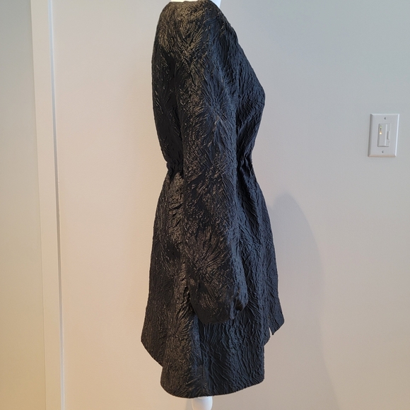 ❤️BCBG MAXAZRIA BLACK COAT DRESS - Picture 4 of 13